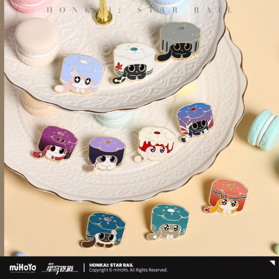 miHoYo Honkai Star Rail Ruan Mei's Creation Series Chibi Badge Collectible Accessories